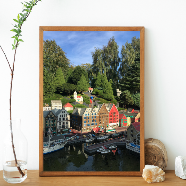 Scandinavian Houses Print