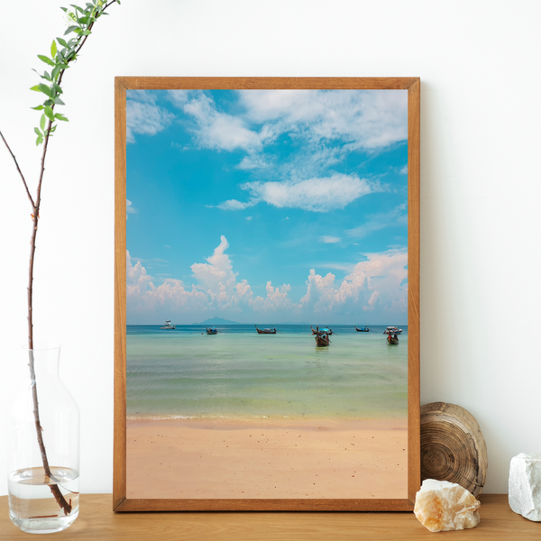 Thailand - White Sand Beach Print