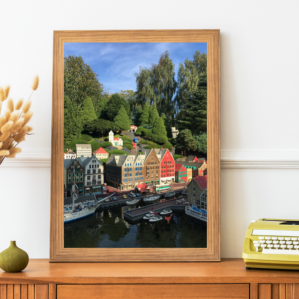 Scandinavian Houses Print