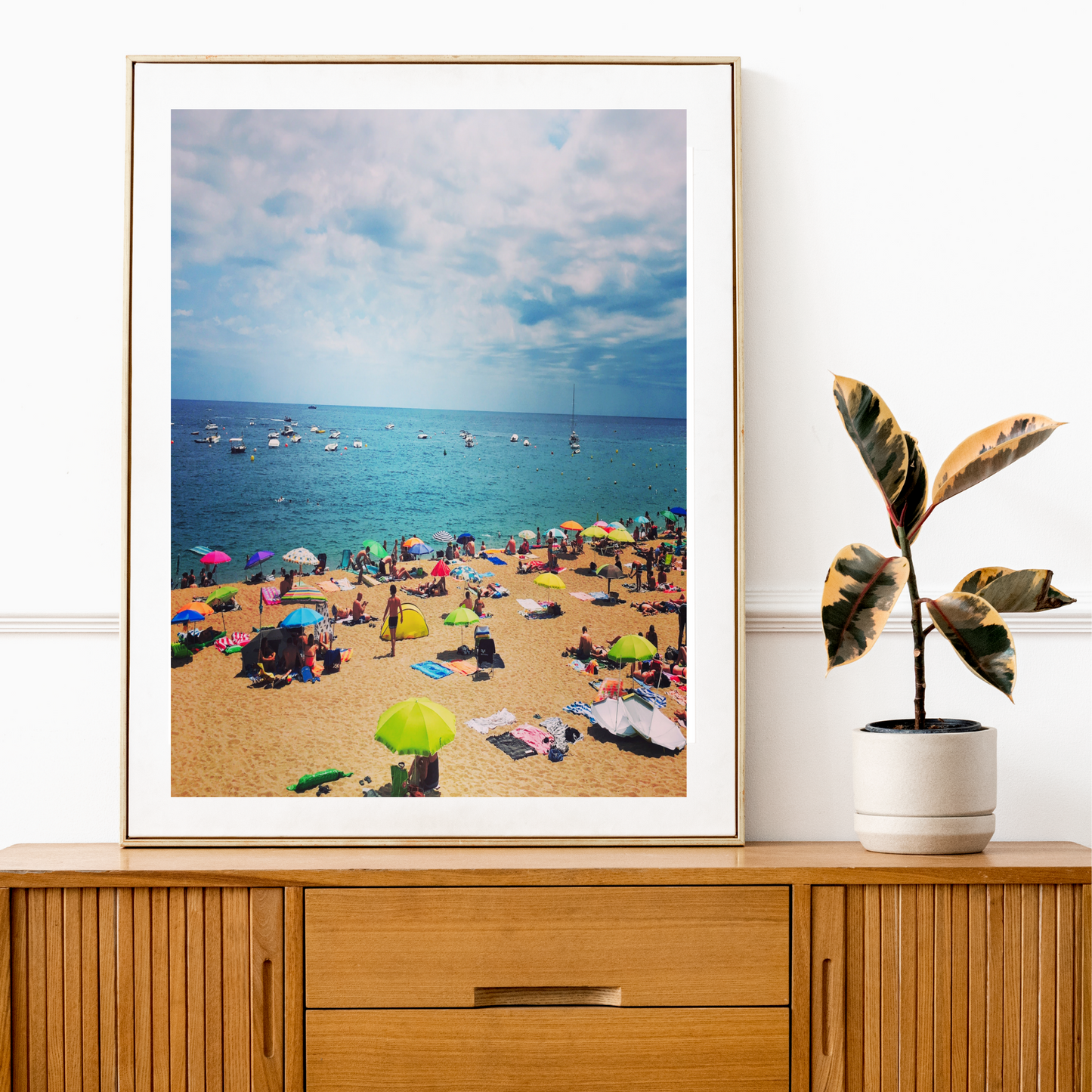 Spain - Summer Beach Print