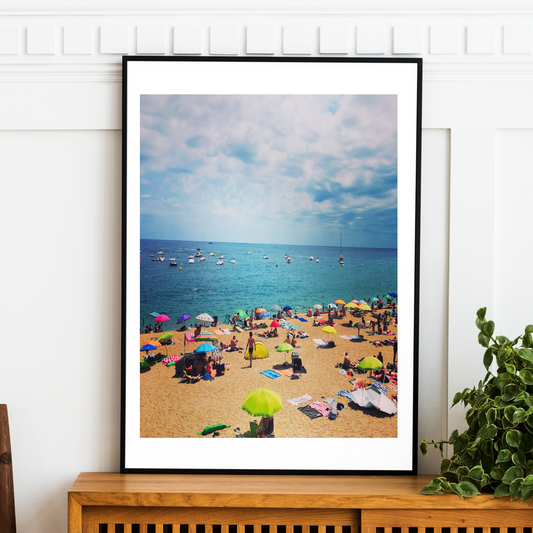 Spain - Summer Beach Print LushLiv