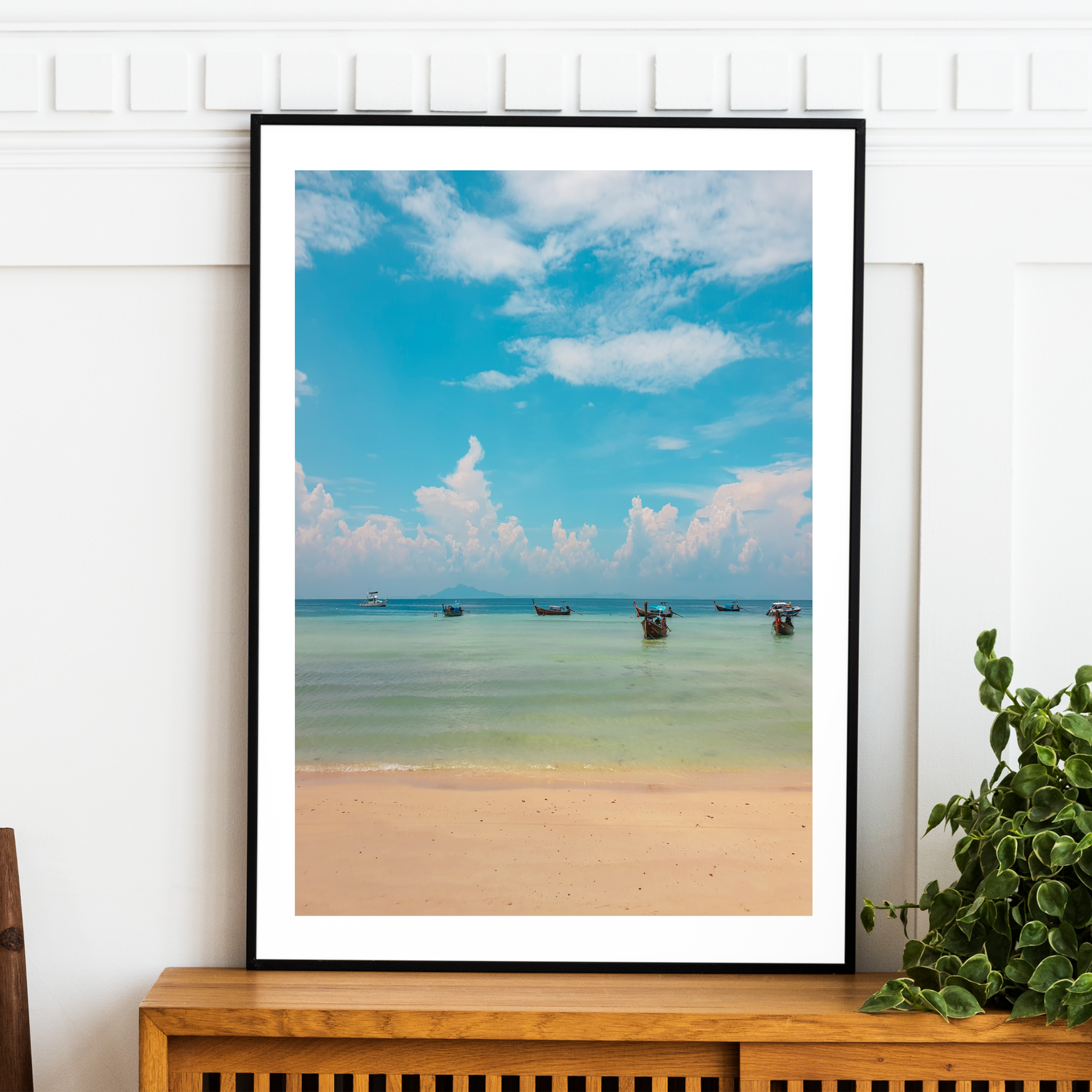 Thailand - White Sand Beach Print