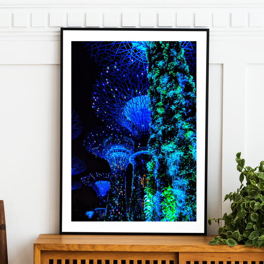 Singapore - Supertree Grove Print LushLiv