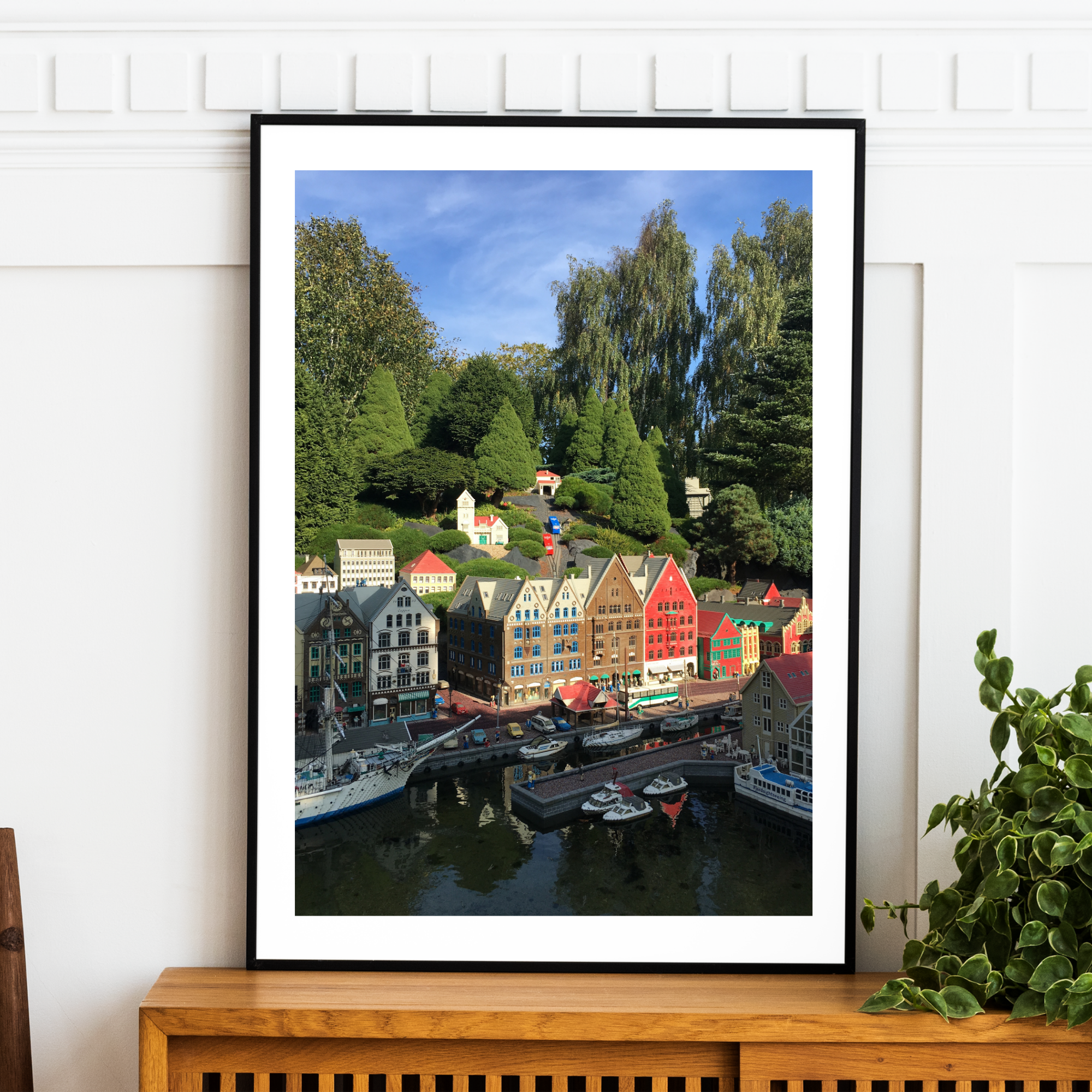 Scandinavian Houses Print