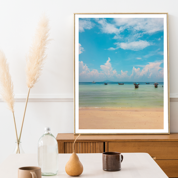 Thailand - White Sand Beach Print