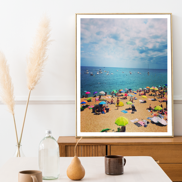 Spain - Summer Beach Print