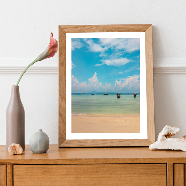 Thailand - White Sand Beach Print