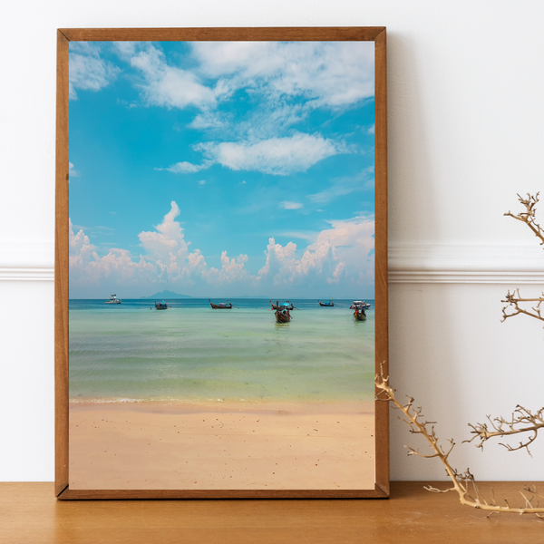 Thailand - White Sand Beach Print