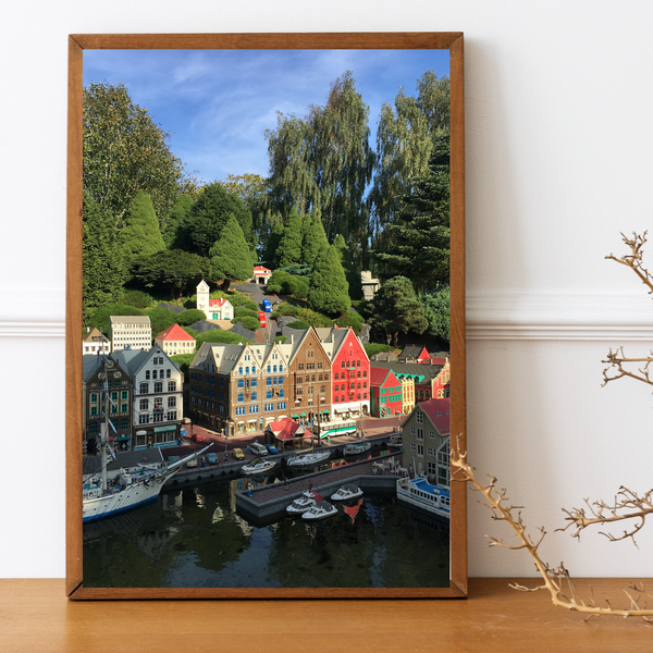 Scandinavian Houses Print