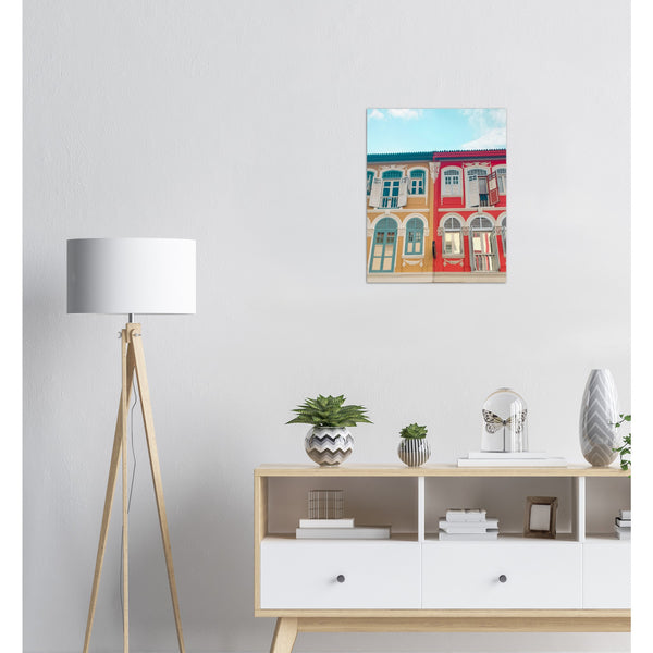Singapore - Peranakan Houses Print