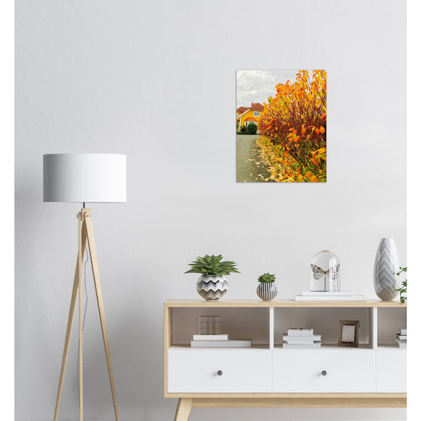 Norway - Autumn House Print